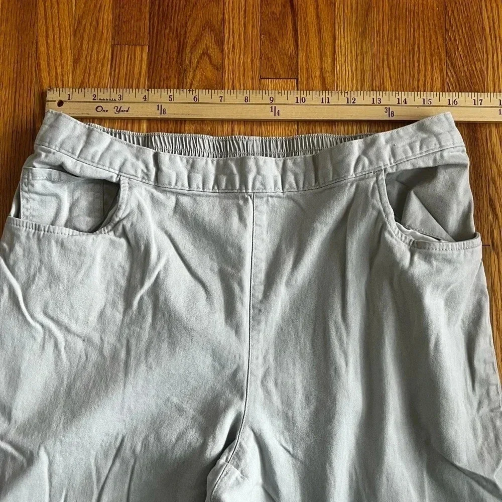 Beige straight leg pants - Picture 2 of 4